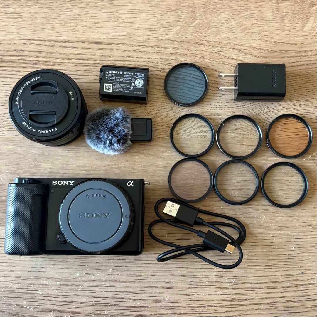 SONY ZV-E10 ミラーレス一眼カメラ 標準レンズ付き+おまけ