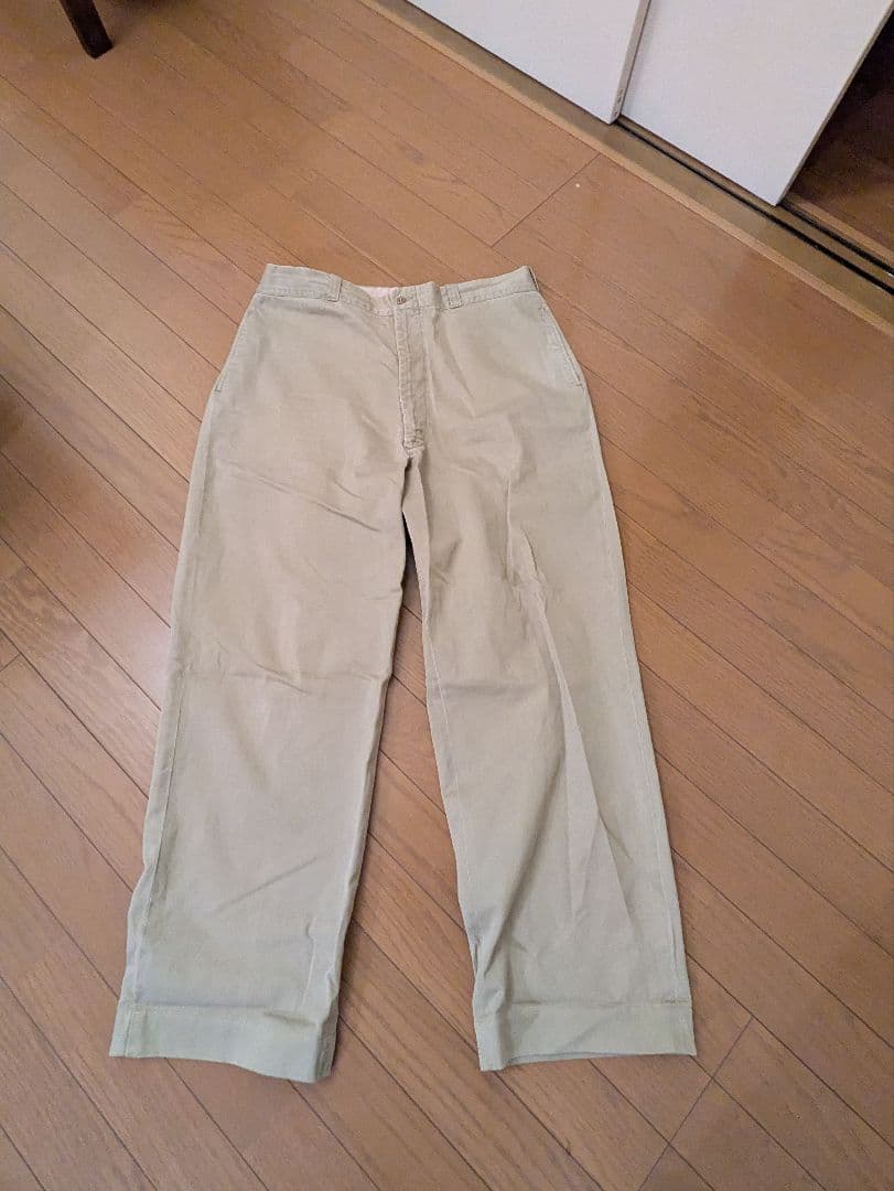 70s 80s US NAVY チノパン　ヴィンテージ