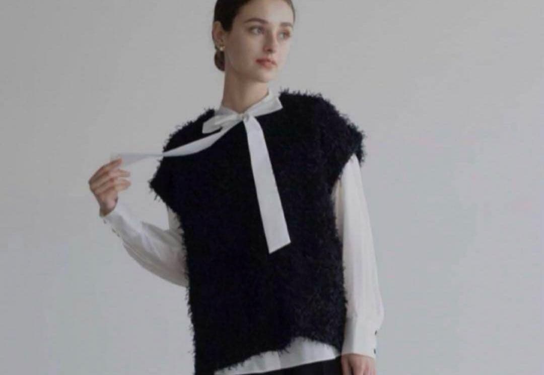 OHGA　MOKE VEST　オーガ　モケベスト　黒　ブラック