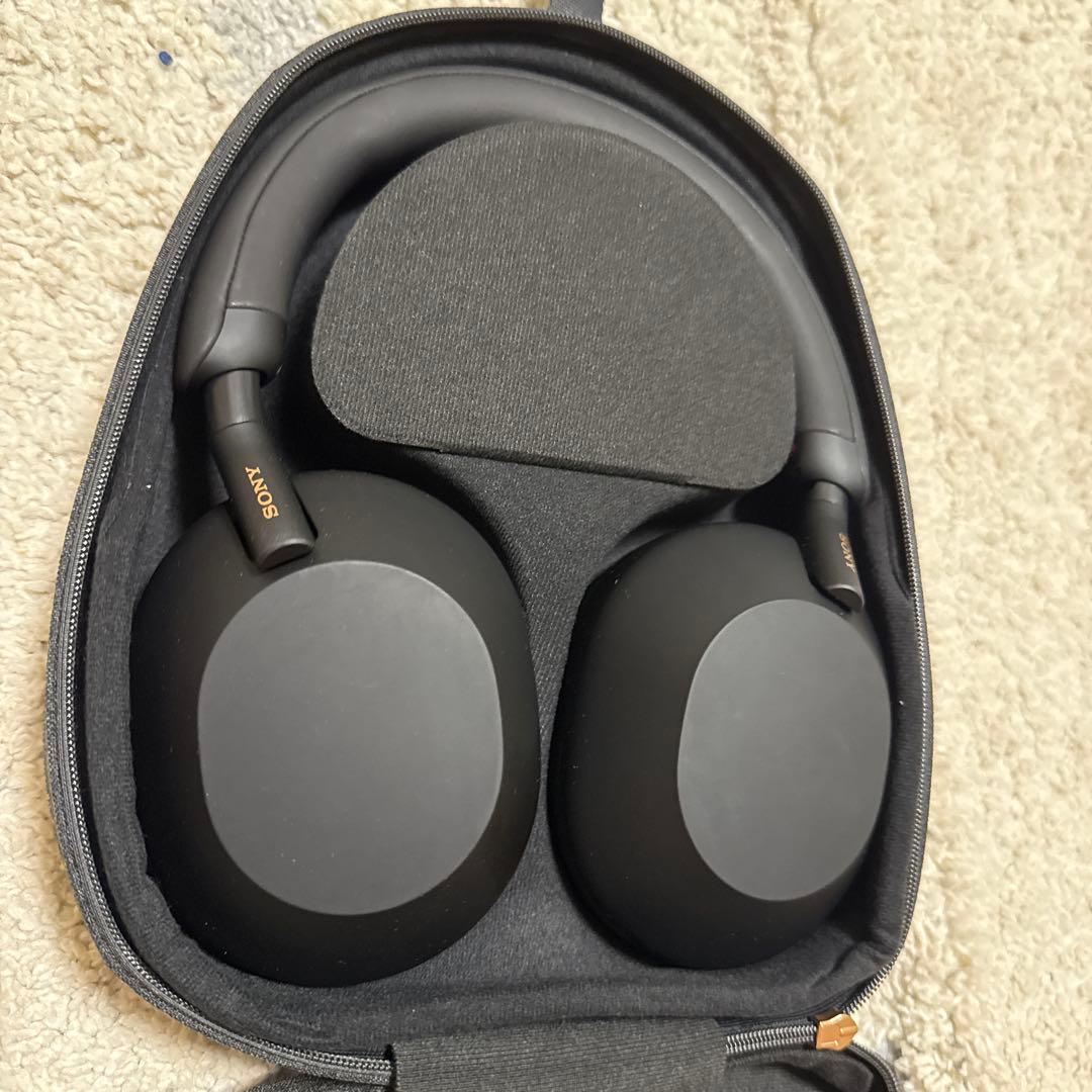 【極美品】SONY WH-1000XM5 ワイヤレスヘッドホン ブラック