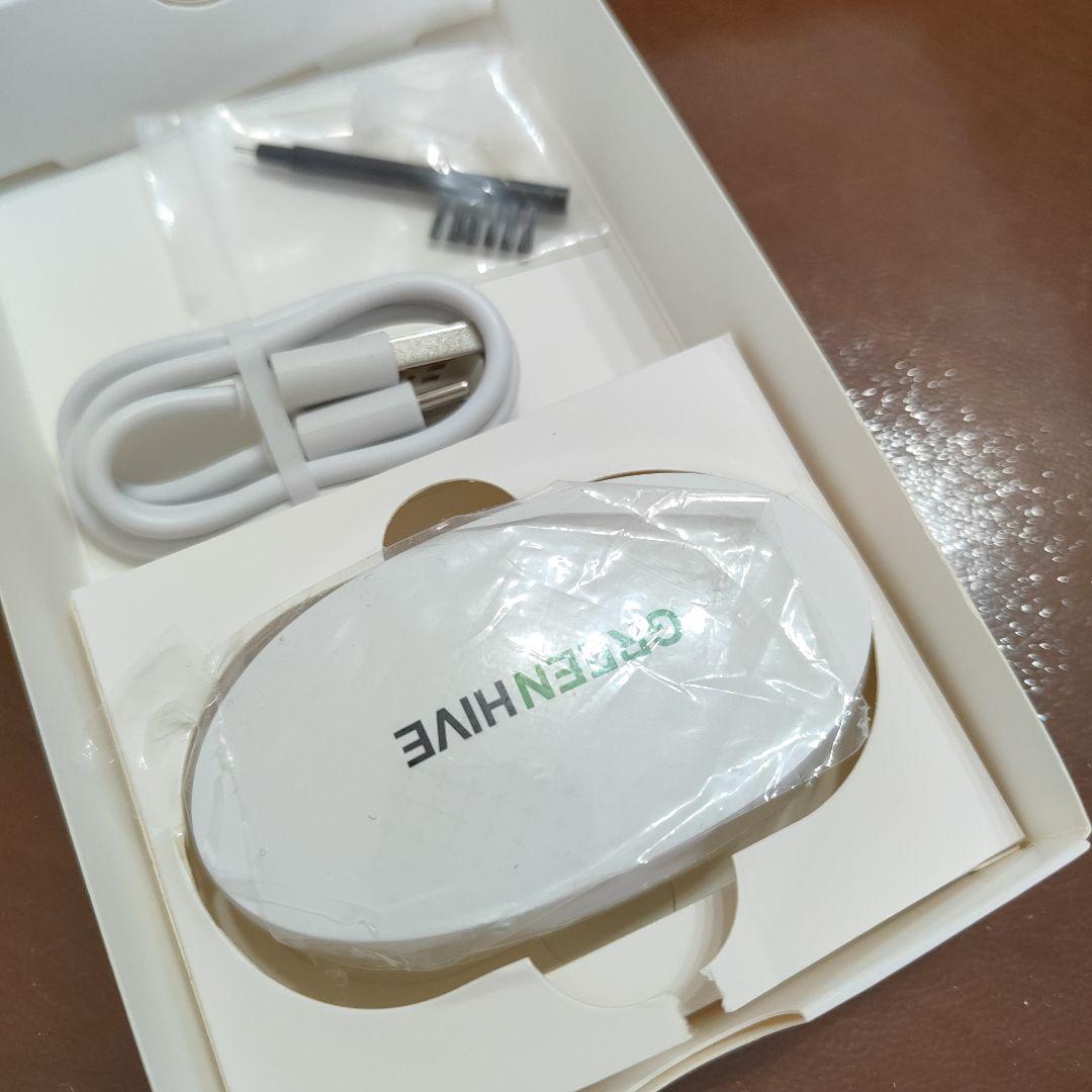 集音器 高齢者　5段階音量調整・簡単操作　イヤホン型　Type-C充電式