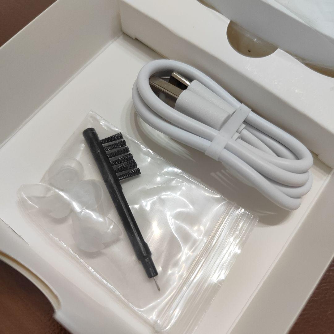 集音器 高齢者　5段階音量調整・簡単操作　イヤホン型　Type-C充電式