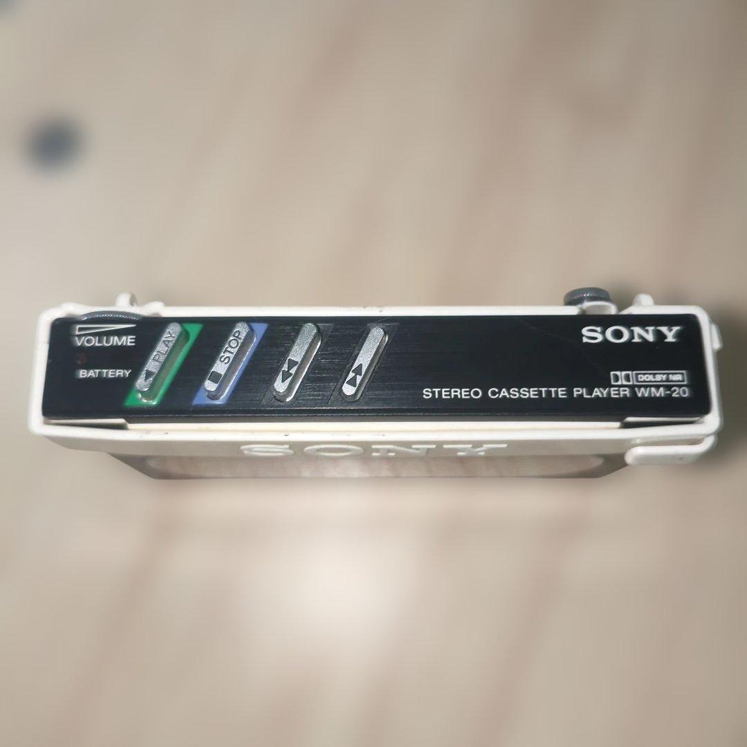 【希少品】SONY WM-20 カセットプレーヤーWALKMAN ジャンク