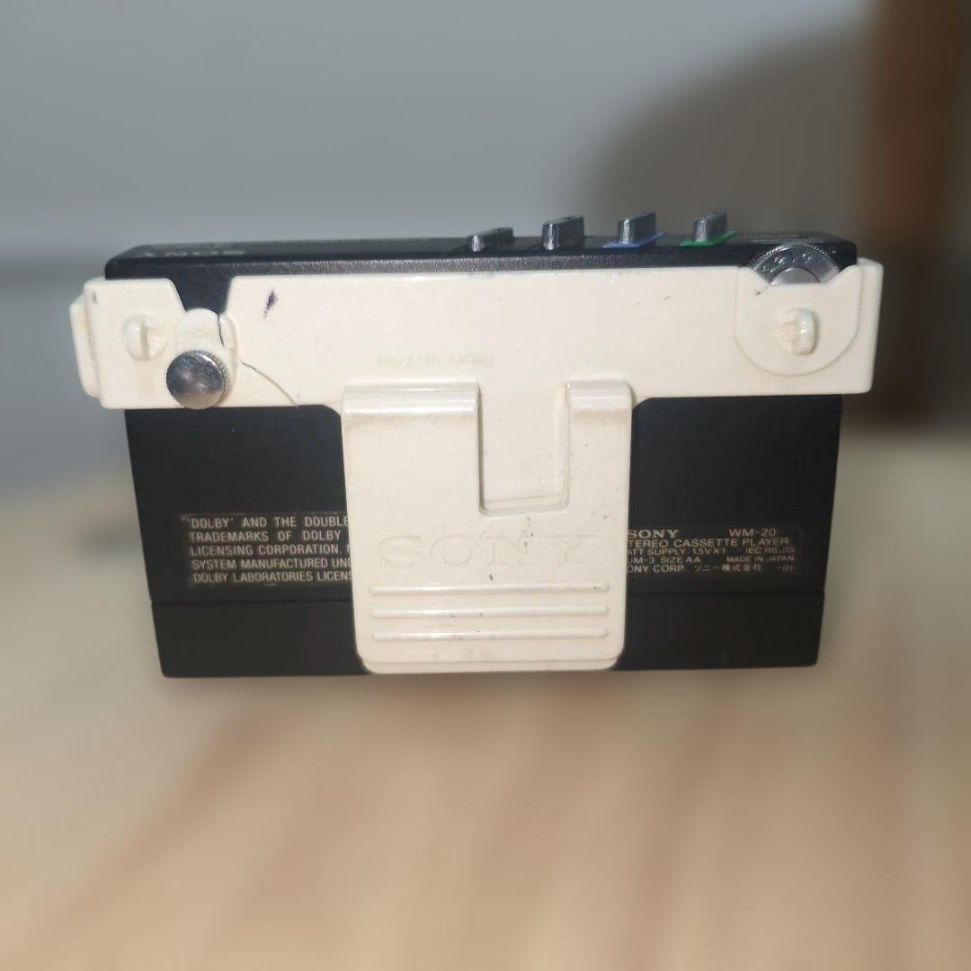 【希少品】SONY WM-20 カセットプレーヤーWALKMAN ジャンク