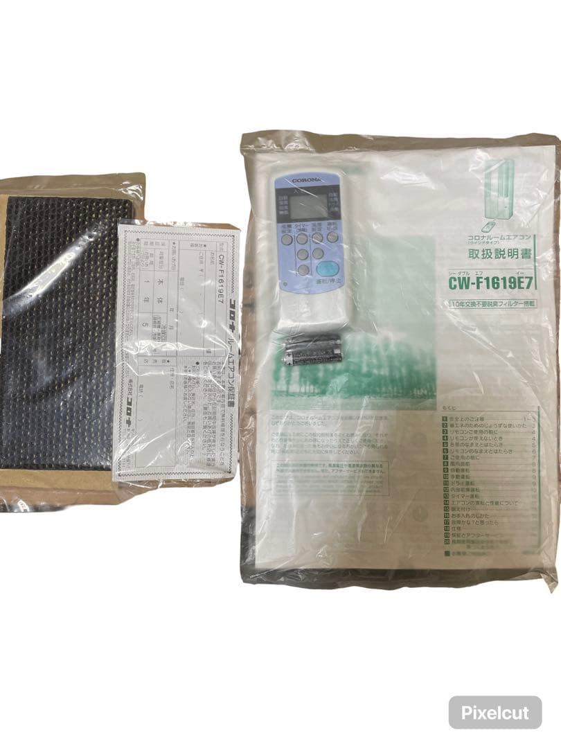 【新品未使用】CORONA窓用エアコン CW-F1619E7正常動作確認済み