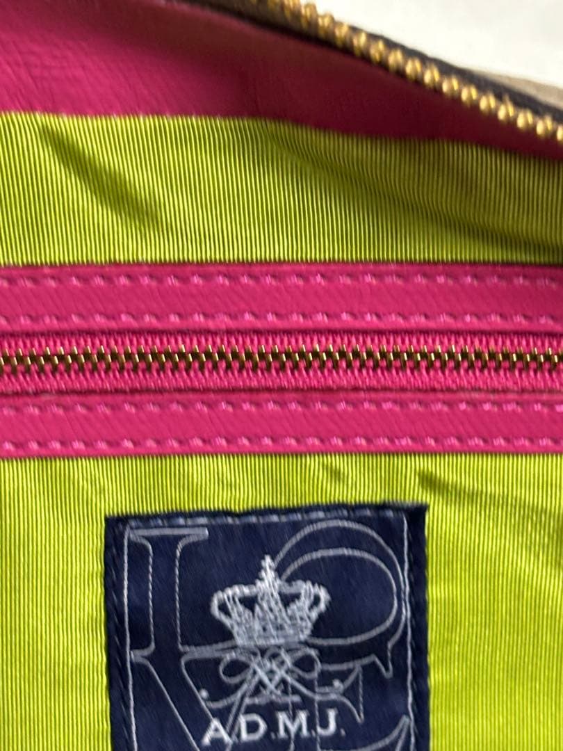 ビジュー付きライトベージュA.D.M.J