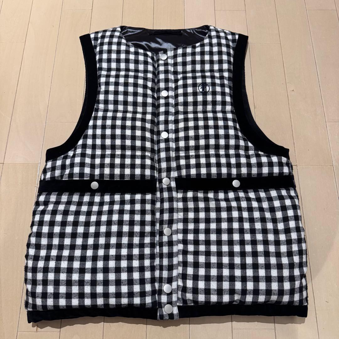 ジャケット・アウター FAF / REVERSIBLE CHECKER DOWN VEST