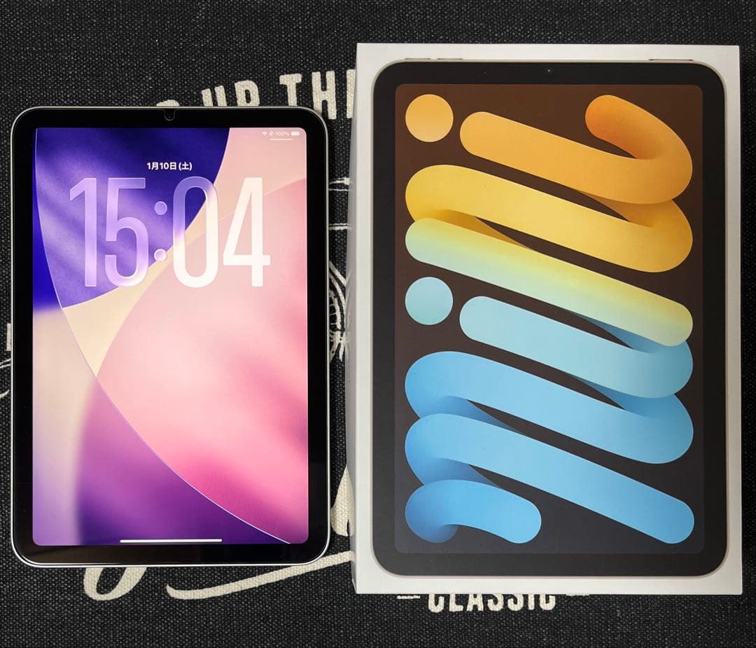 【美品】 iPad mini 第6世代 64GB Wi-Fiモデル スターライト