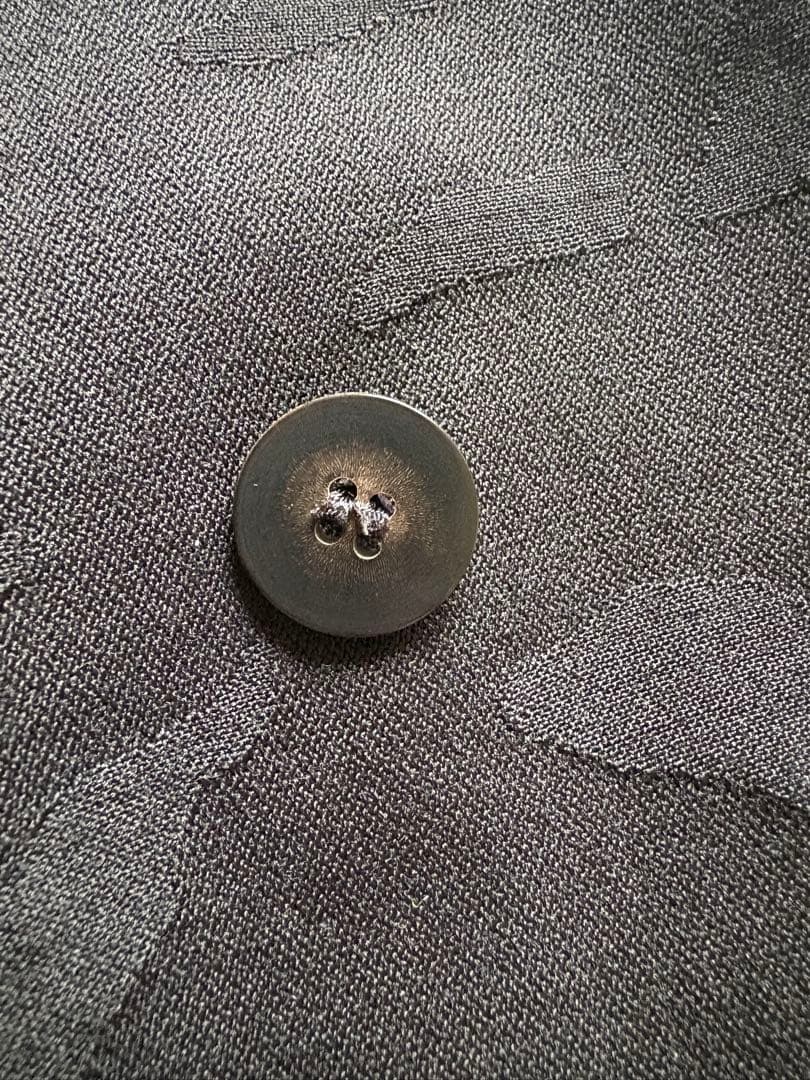 SAINT LAURENT テーラードジャケット 木の葉模様