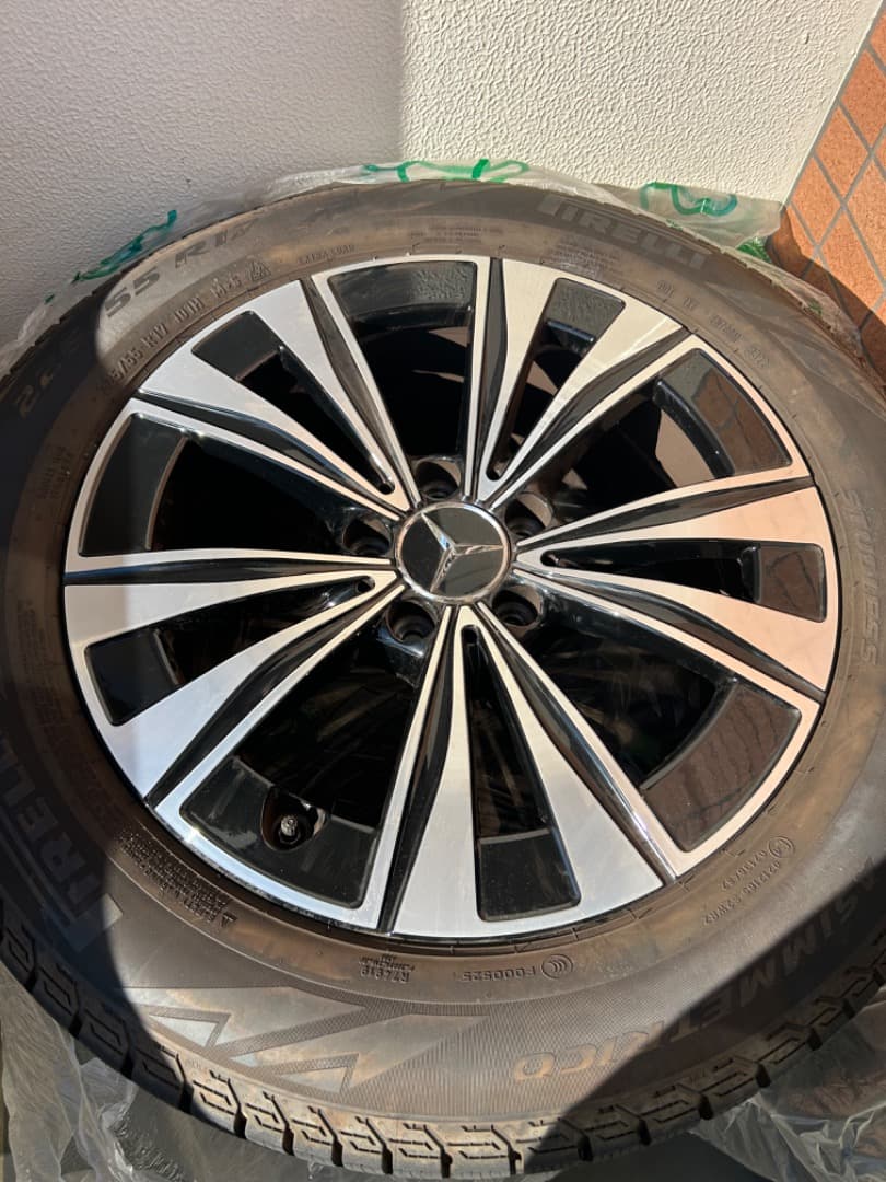 メルセデス・ベンツ　Ｗ206　Ｃクラス純正ホイール　スタッドレス
