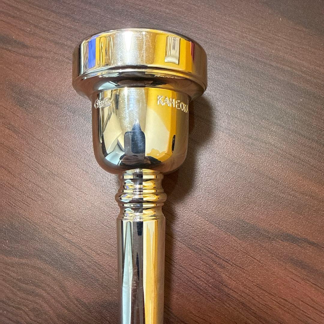 Glanz Trombone KAMEOKA 4G 太管 マウスピース 美品