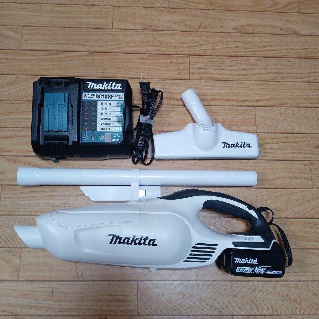 マキタ18V充電式クリーナCL182FD 純正バッテリー、純正急速充電器付