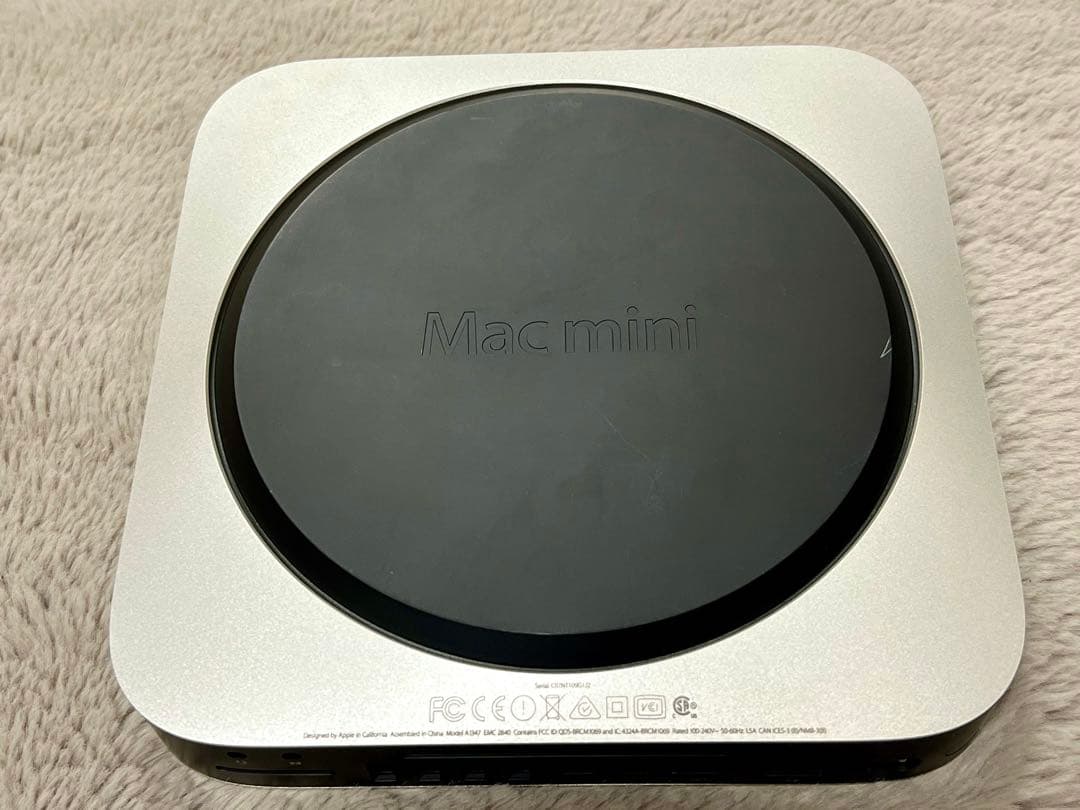 Macデスクトップ Mac mini 2014 A1347 i7/16GB/256GB SSD