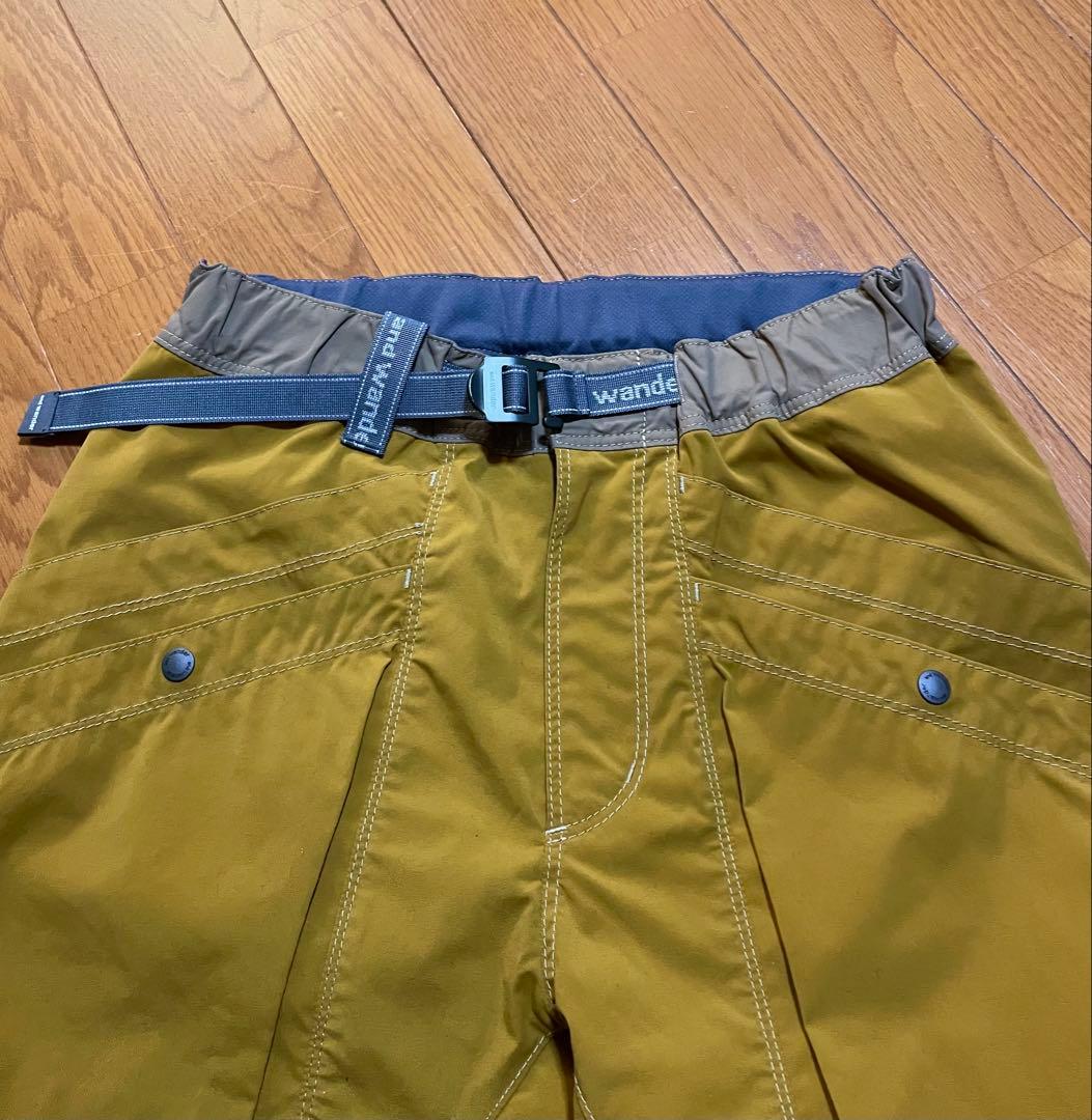 and wander ポケットストレッチパンツ