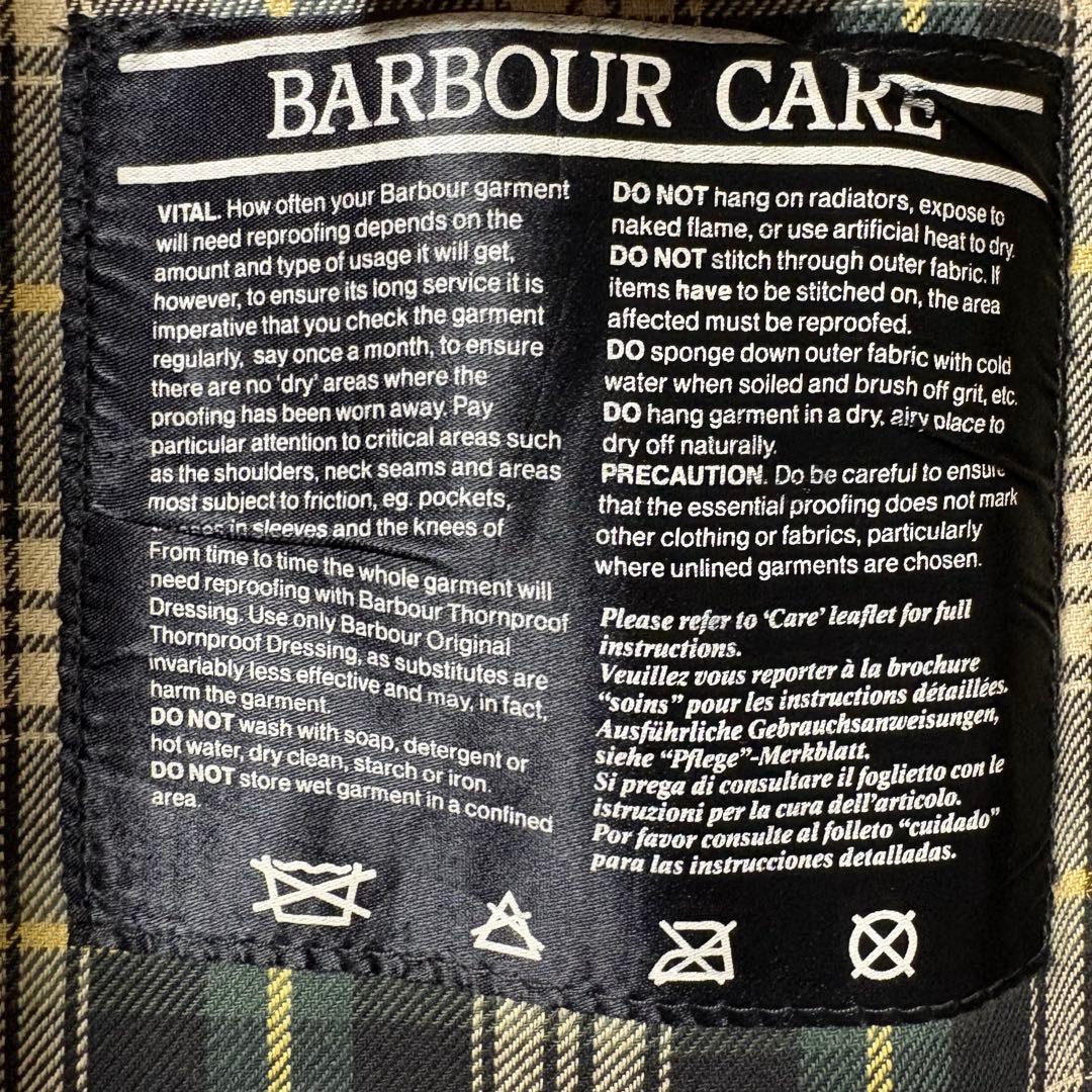ゆう 英国製 Barbour WESTMORLAND オイルドベスト