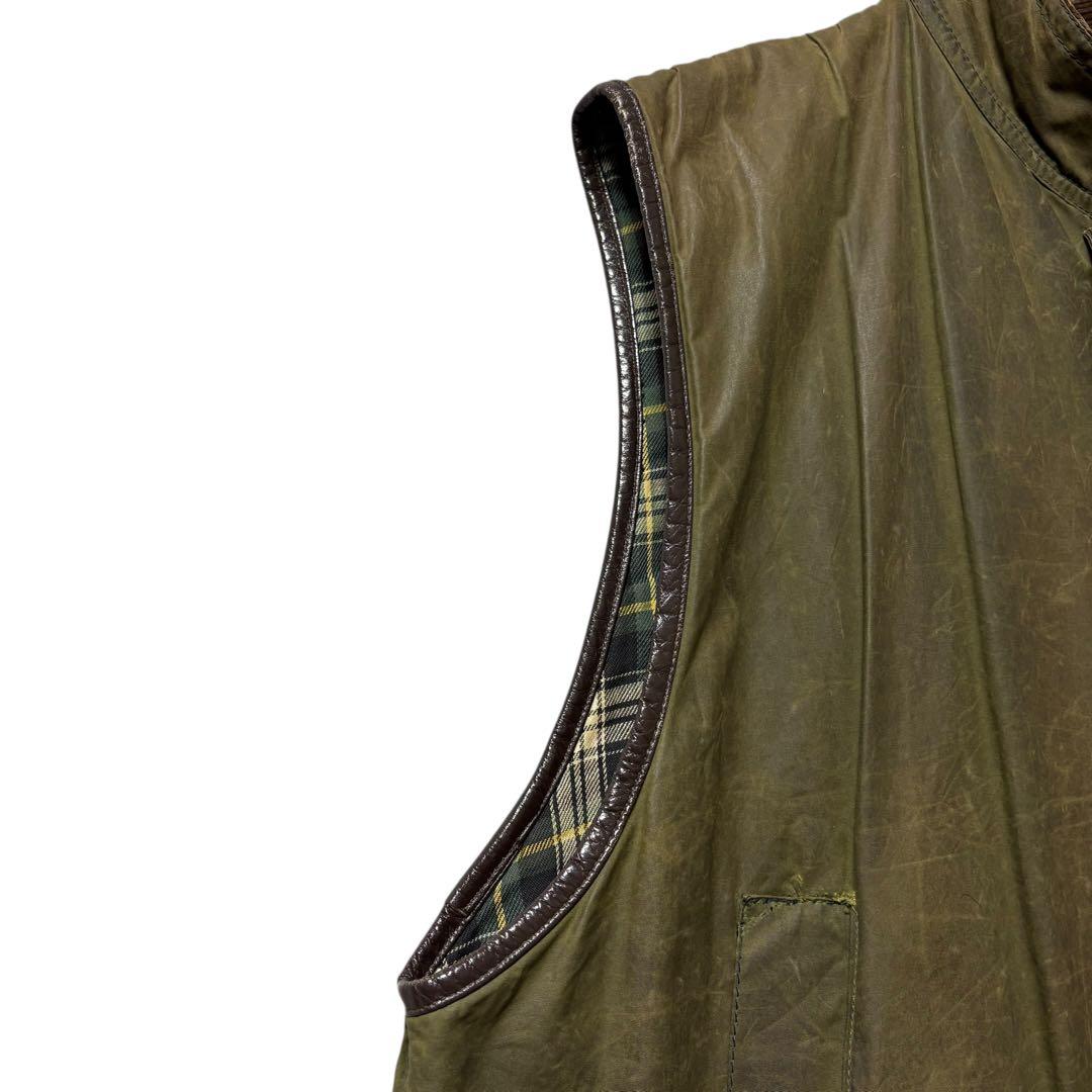 ゆう 英国製 Barbour WESTMORLAND オイルドベスト