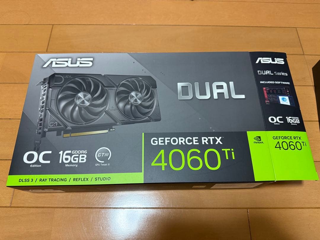 グラフィックボード・グラボ・ビデオカード ASUS NVIDIA GeForce RTX 4060 Ti 16GB