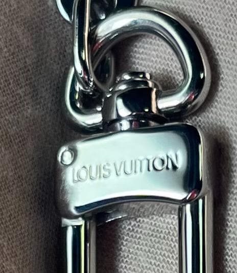 ルイヴィトン LOUIS VUITTON アノクレ キーリング キーホルダー