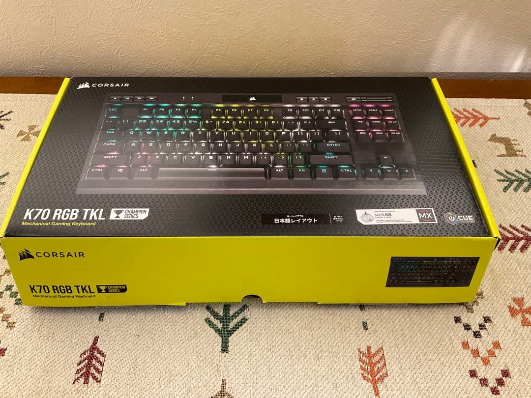 キーボード CORSAIR K70 RGB TKL CH-9119014-JP