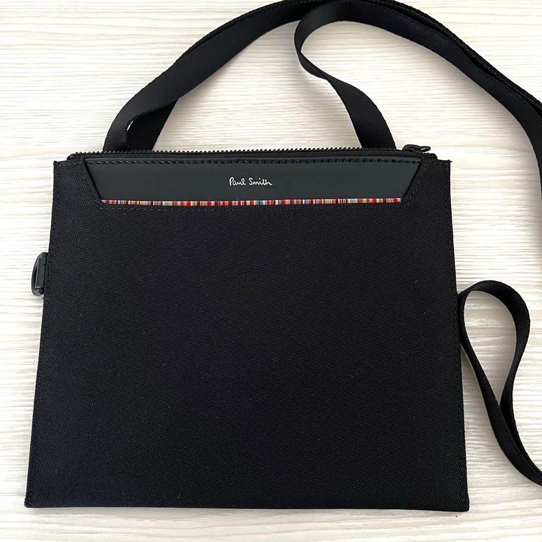 ポールスミス カードケース付き サコッシュ ショルダーバッグ