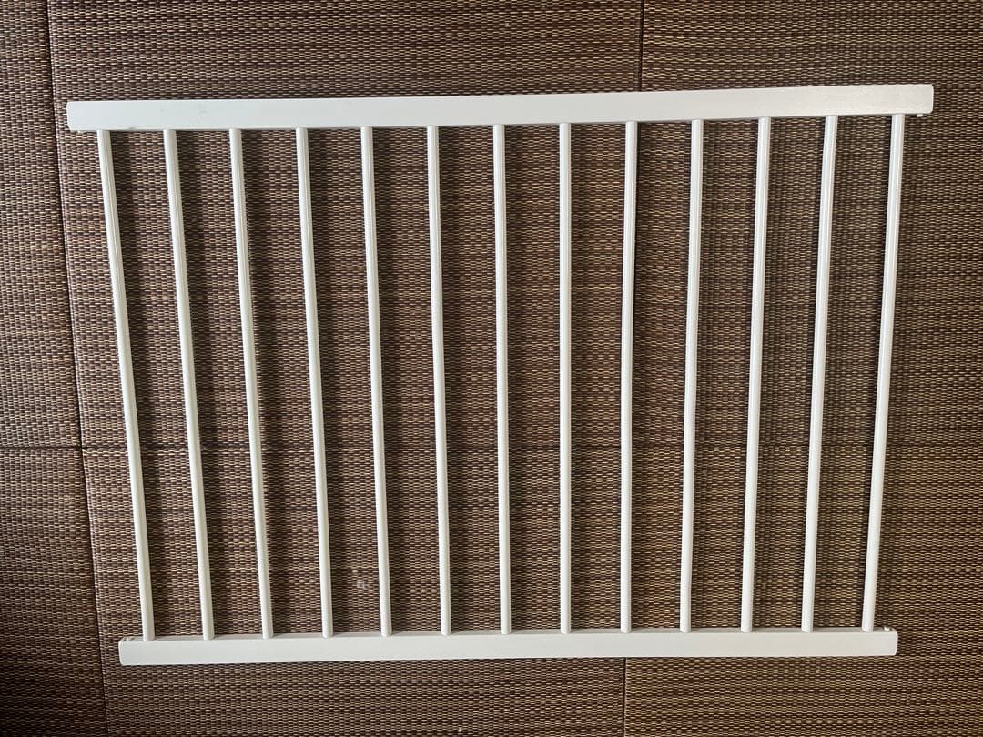 ファルスカ　ベッドサイドベッド03 ホワイト(添い寝安全ベルト付)限定カラー