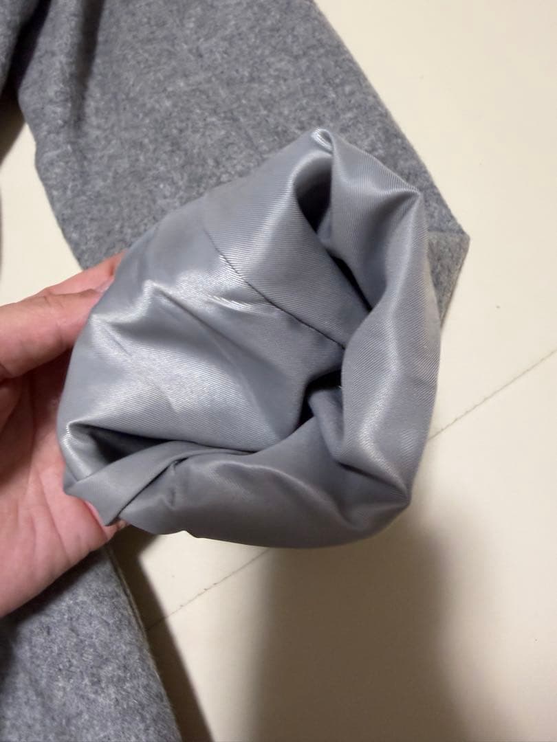 CONPIACERE コンピアチェーレ カシミア コート サガフォックス グレー