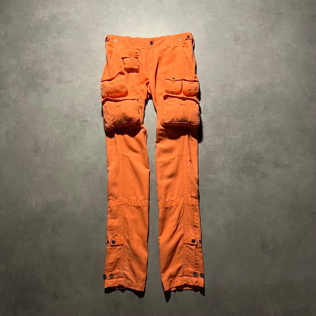 Ralph Lauren サンプル品 マルチポケット パラシュート パンツ 古着