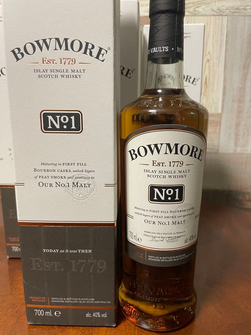 正規品　BOWMORE ボウモアNo1 6本