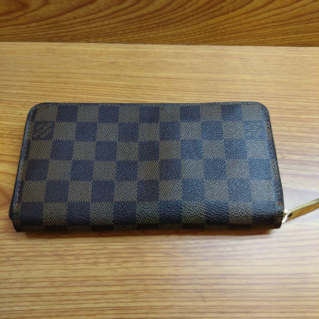 ルイ ヴィトン ダミエ ジッピーウォレット 長財布 ラウンドファスナー