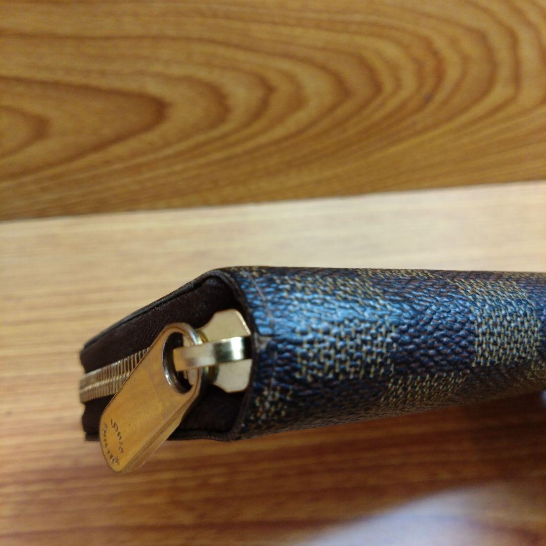 ルイ ヴィトン ダミエ ジッピーウォレット 長財布 ラウンドファスナー