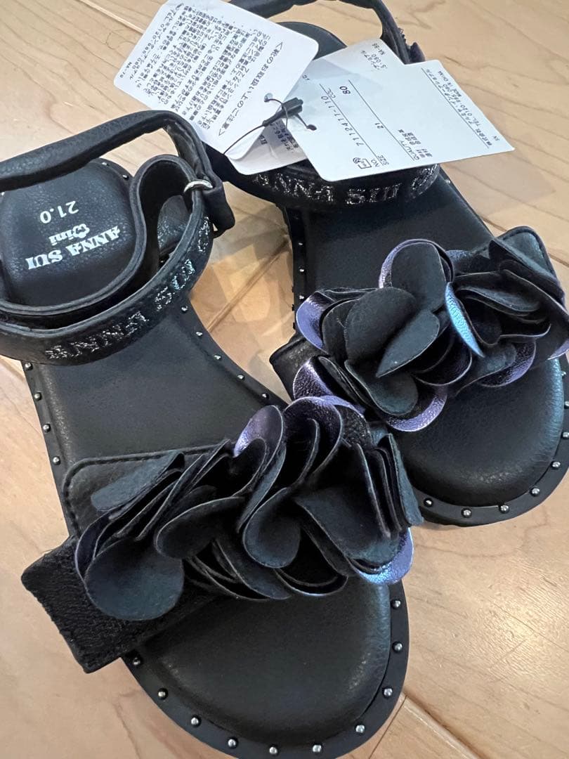 【新品タグ付き】アナスイミニ　サンダル　21cm