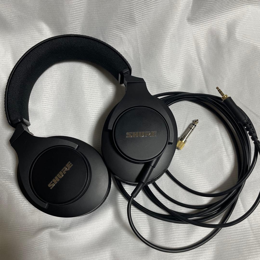 SHURE SRH440A 有線ヘッドホン