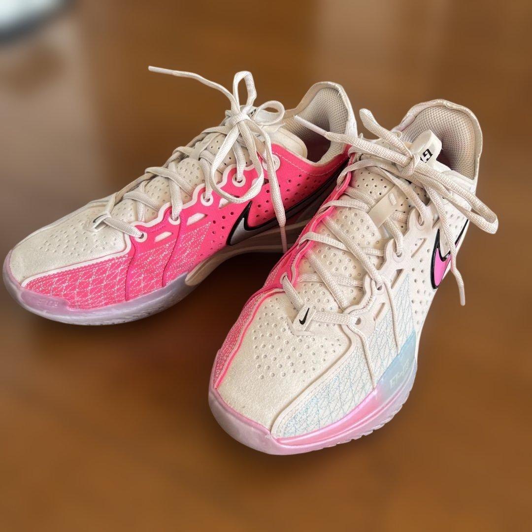 バスケットボールシューズ NIKE G.T.CUT 3EP ホワイト/ピンク