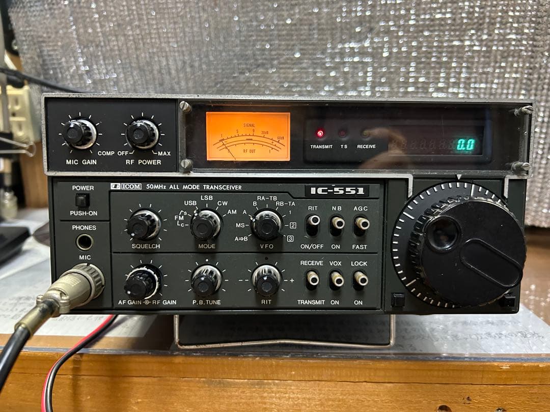 受信機 ICOM IC-511 50MHz ALL MODE