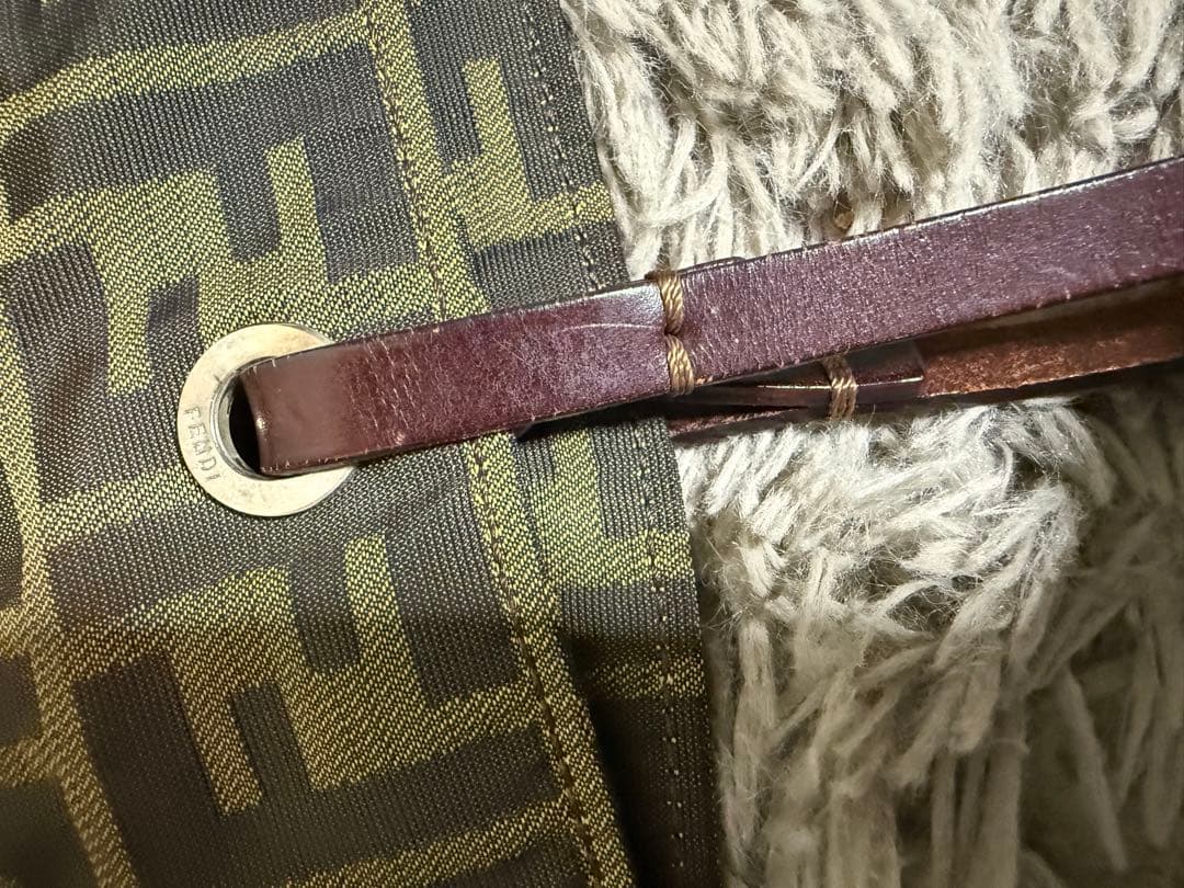 FENDI FF柄 ハンドバッグ ズッカ柄 ヴィンテージ