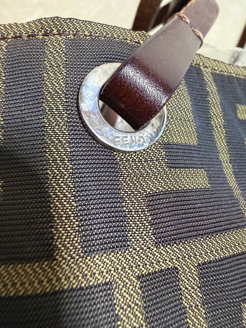 FENDI FF柄 ハンドバッグ ズッカ柄 ヴィンテージ