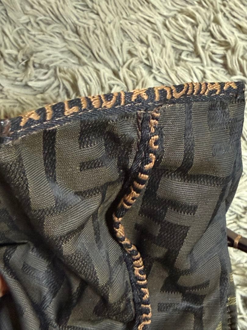 FENDI FF柄 ハンドバッグ ズッカ柄 ヴィンテージ