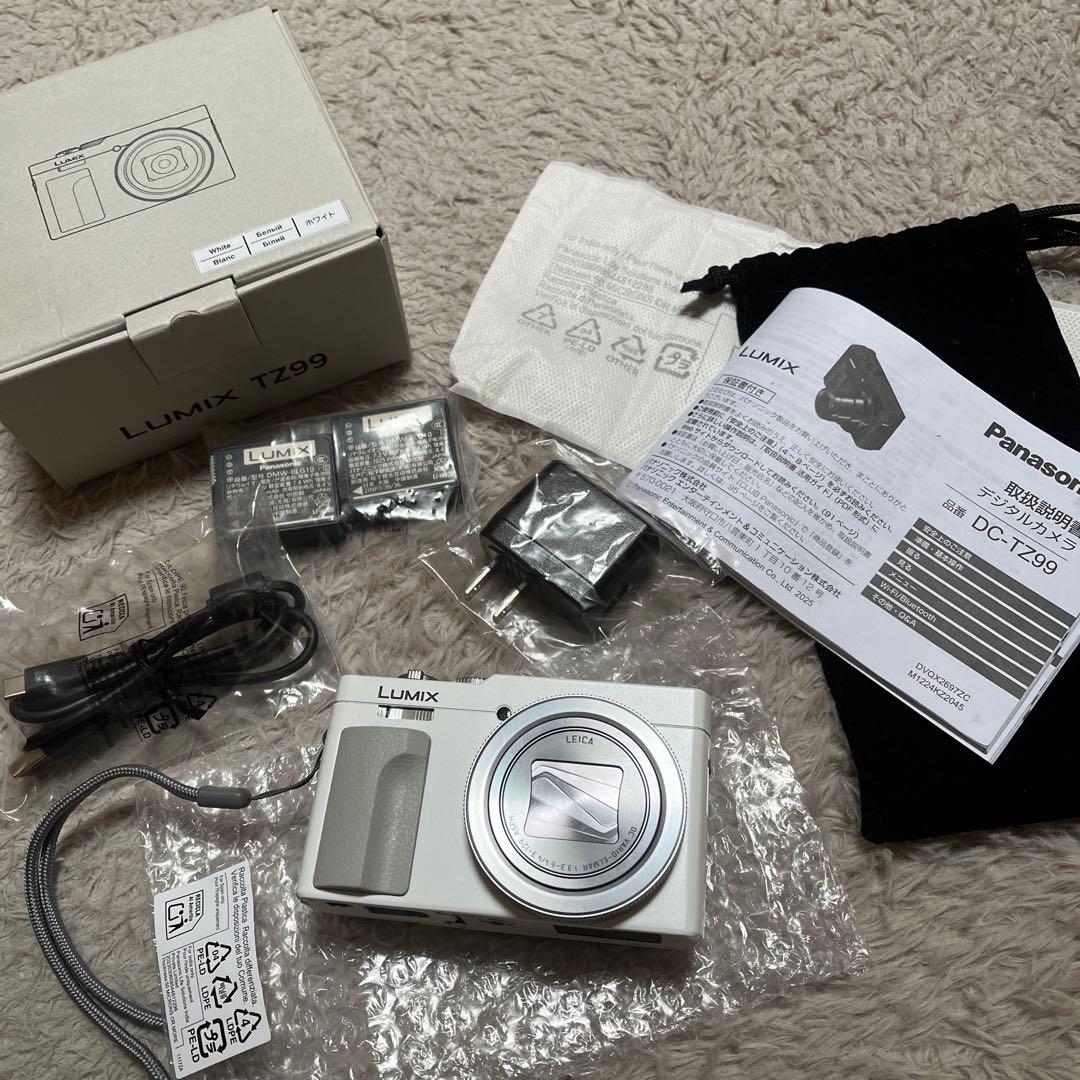 早いもの勝ち！LUMIX TZ99 ホワイト