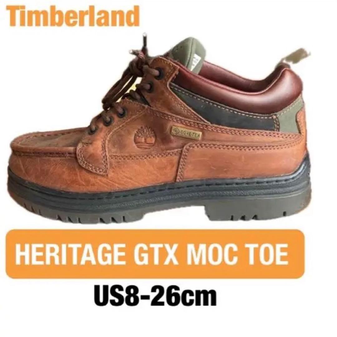 靴 Timberland HERITAGE GTX MOC TOE US8-26cm