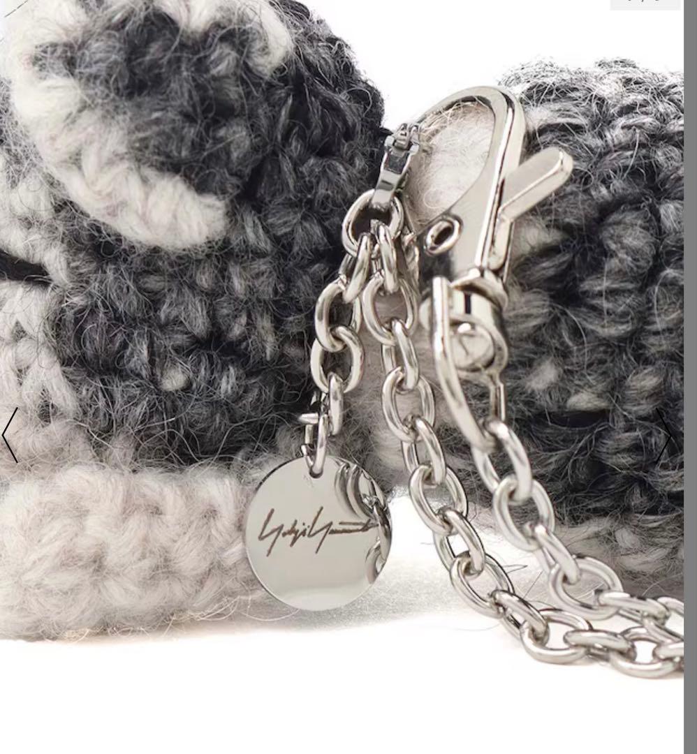 アクセサリー COMBINATION KNIT KEY CHARM WITH CHAIN