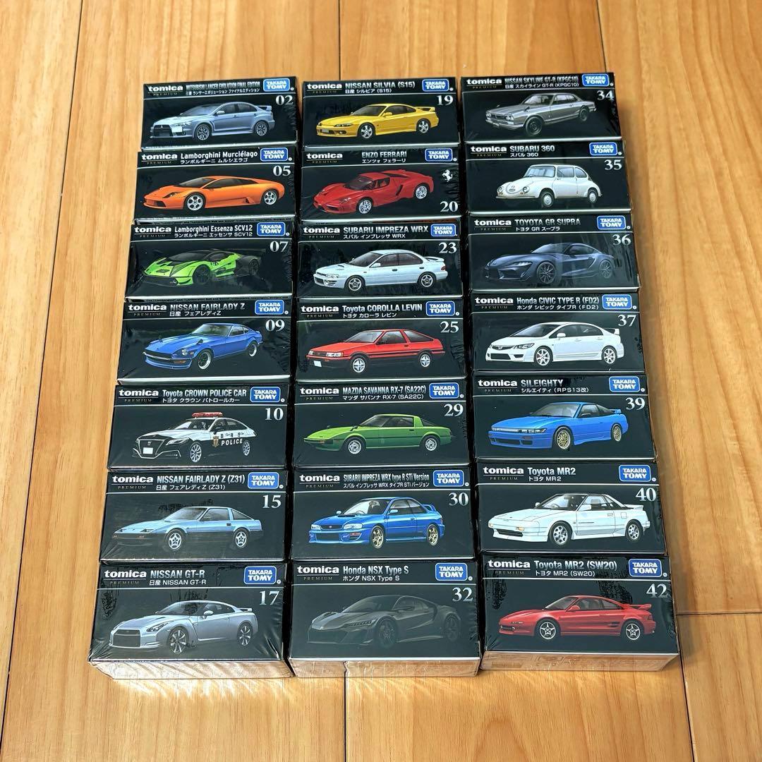 トミカ プレミアムシリーズ 21台セット まとめ売り