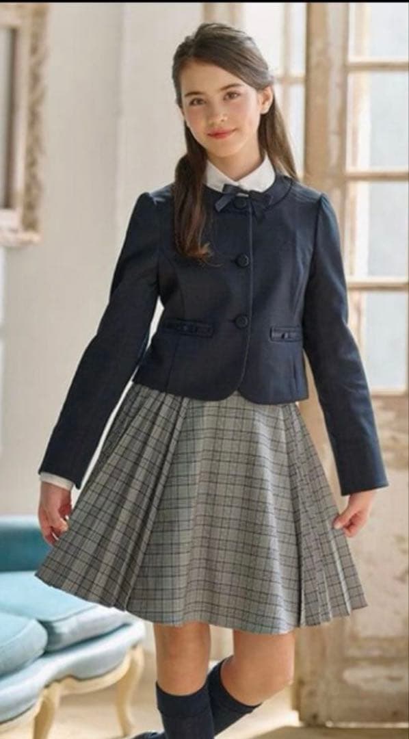 組曲/ジャケット・スカート　COMME CA ISM/ブラウス3点セット　卒業式