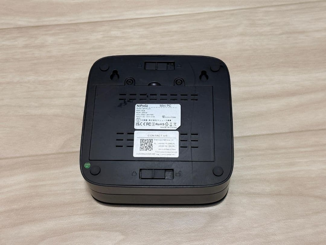 ミニPC NIPOGI MINI PC AK1PLUS RAM:8GB