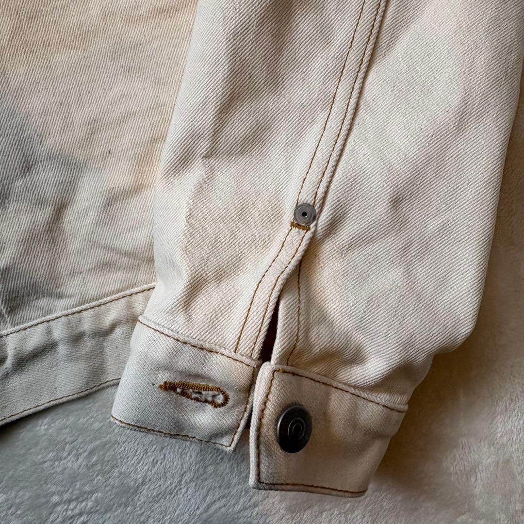 マルジェラ　生成り　gジャン 美品