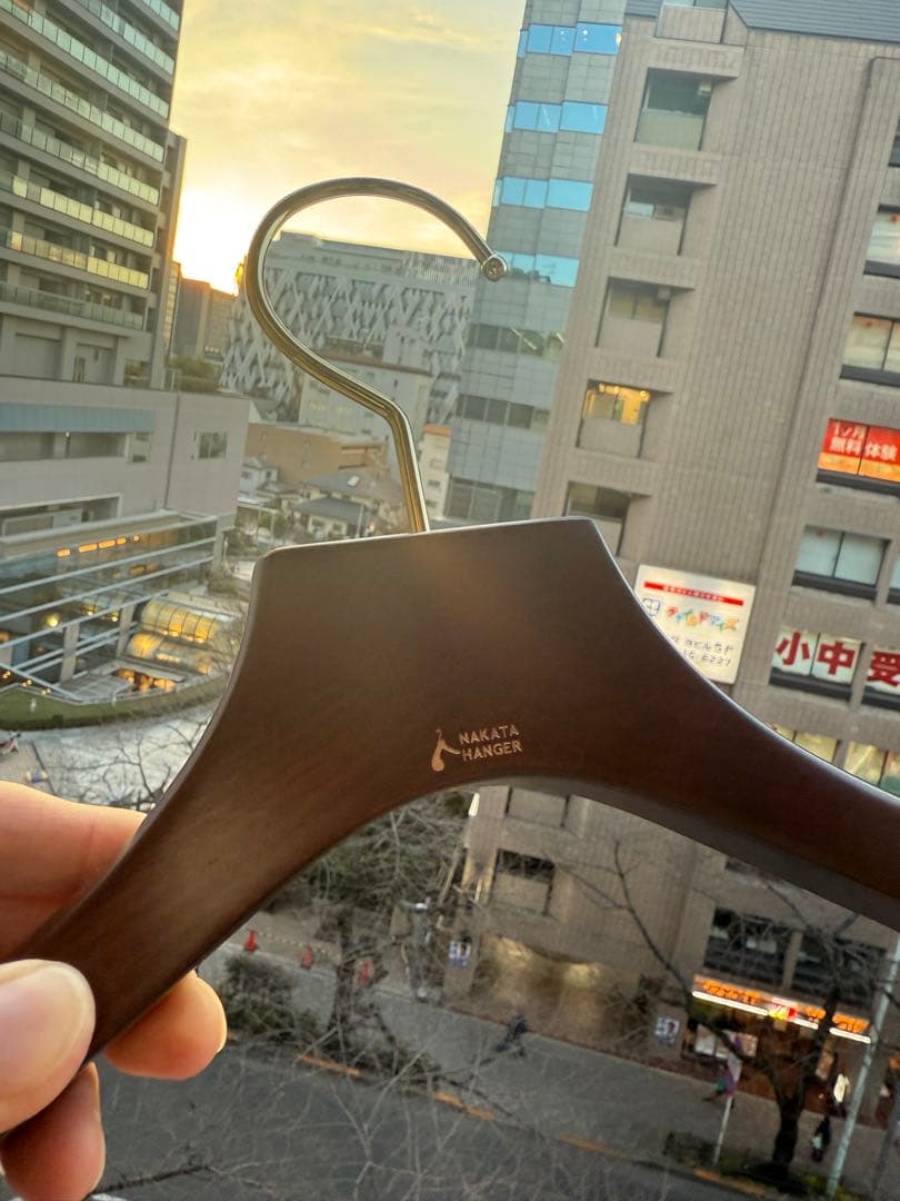 NAKATA HANGER　♡ナカタハンガー　5本セット　スーツ　シャツハンガー