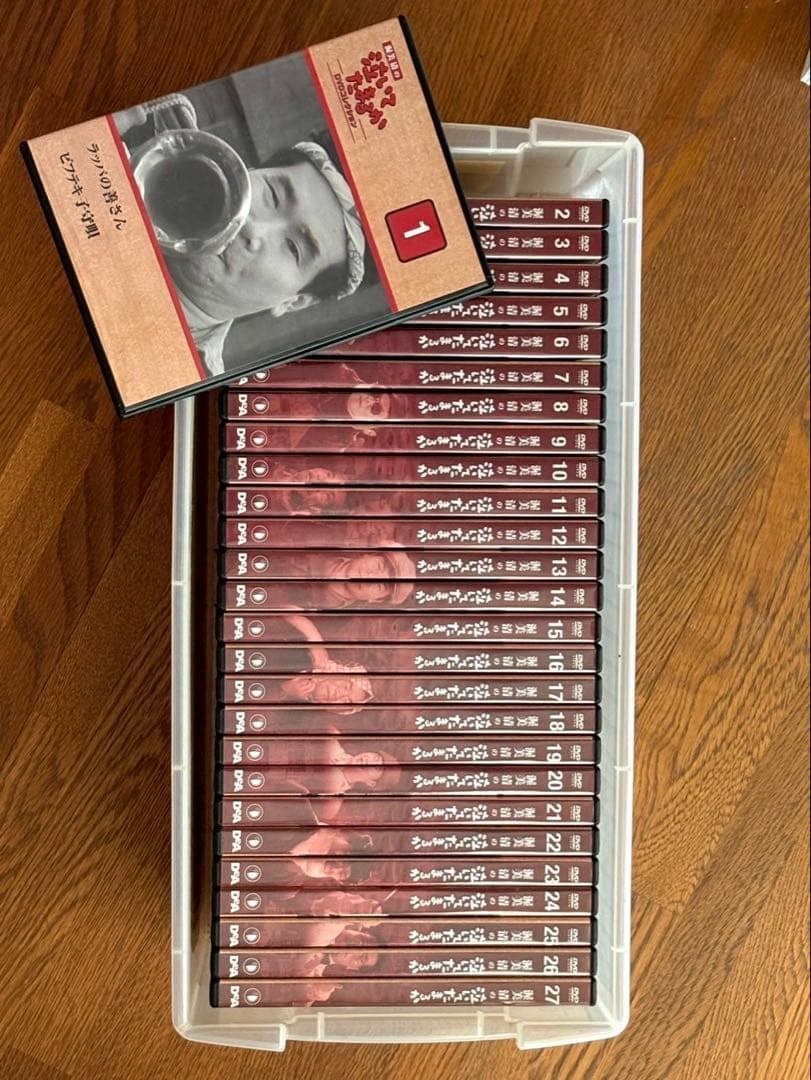 【美品】渥美清の泣いてたまるかDVDコレクション全27巻