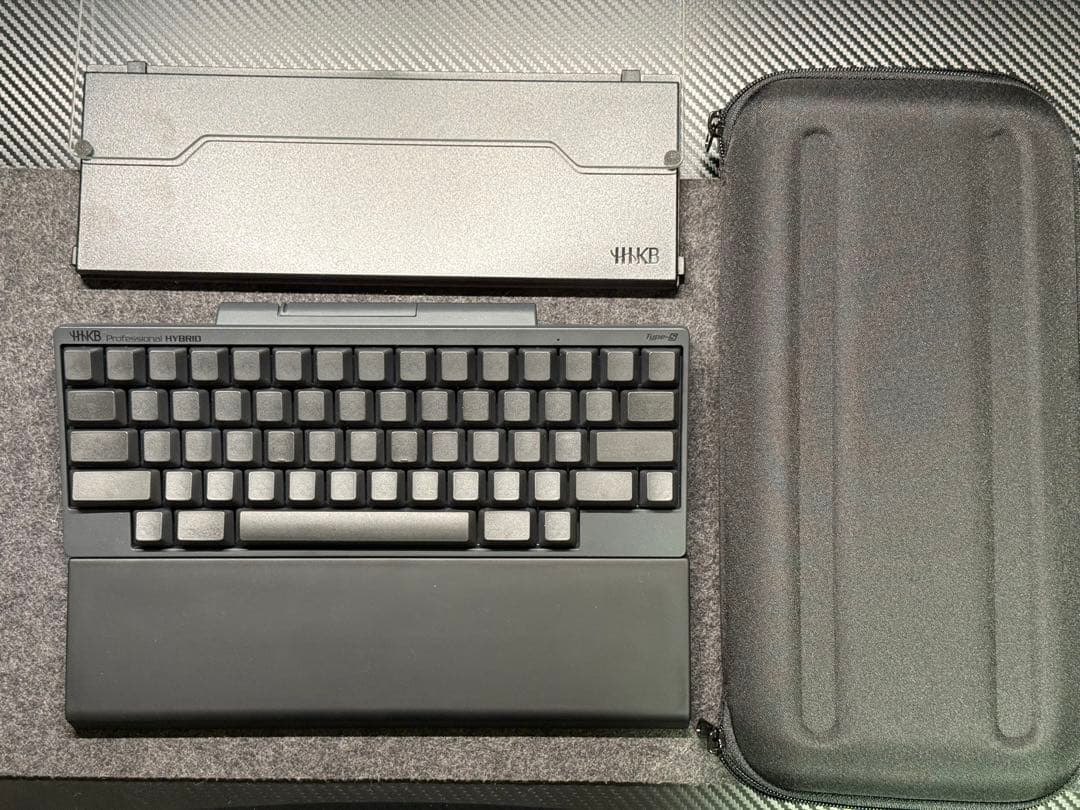 HHKB Type-S 英語配列/無刻印「墨」 パーフェクトセット