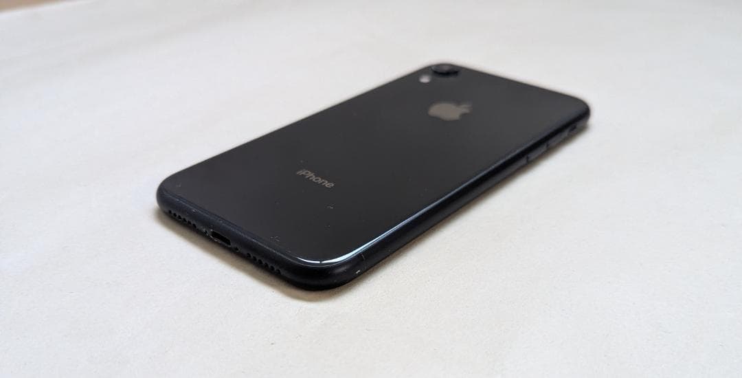 iPhone XR 128GB 【BT 87％】SIMフリー 本体 ブラック