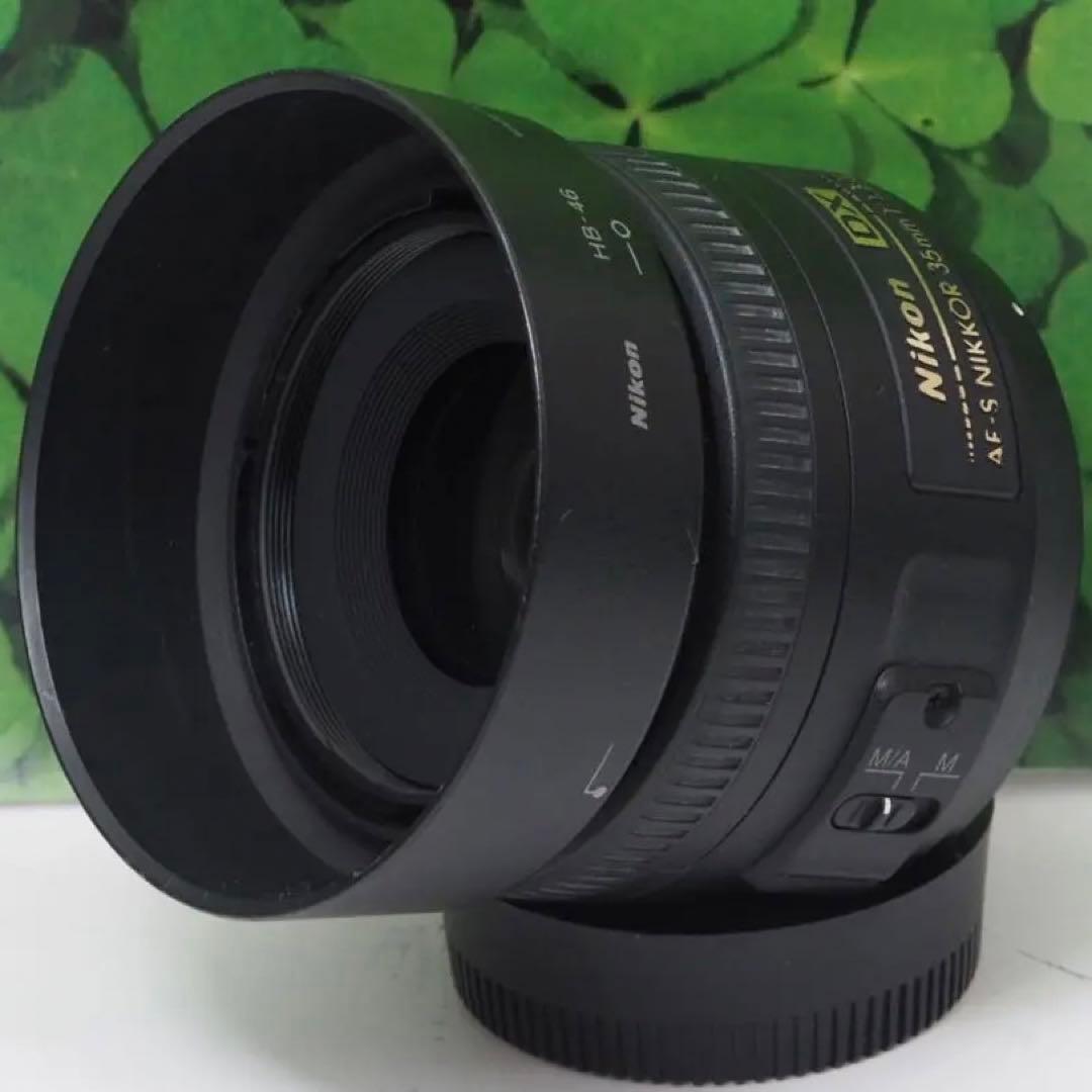 【美品】ニコンNIKKOR 35mm f/1.8G単焦点 ⭐️背景ぼかし神レンズ