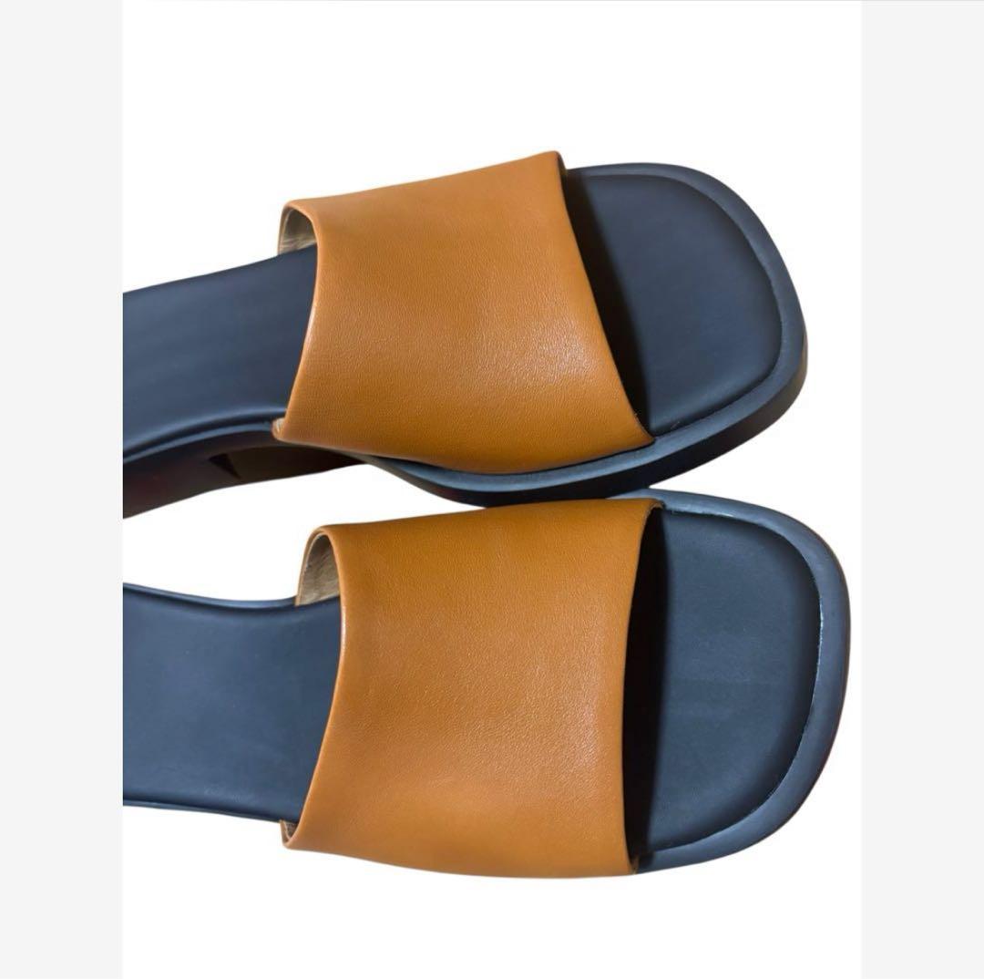 新品 Camper Dana カンペール サンダル ブラウン 24cm